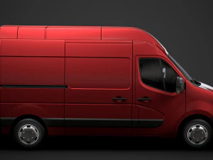 nissan nv 400 l2h3 van 2020 3D Model