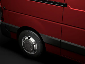 nissan nv 400 l2h3 van 2020 3D Model