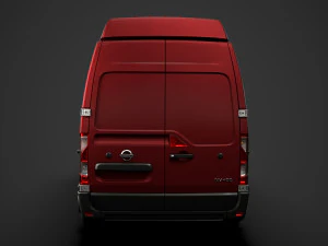 nissan nv 400 l2h3 van 2020 3D Model