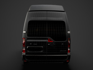 opel movano l2h3 minibus 2020 3D मॉडल