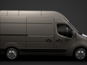 opel movano l2h3 van 2020 Modèle 3D