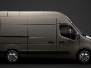 opel movano l2h3 van 2020 3D Model