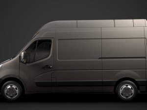 opel movano l2h3 van 2020 Modèle 3D