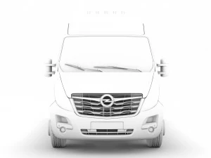 opel movano l2h3 van 2020 3D Model