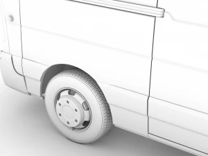 opel movano l2h3 van 2020 3D Model