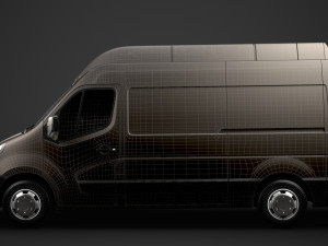 opel movano l2h3 van 2020 Modèle 3D