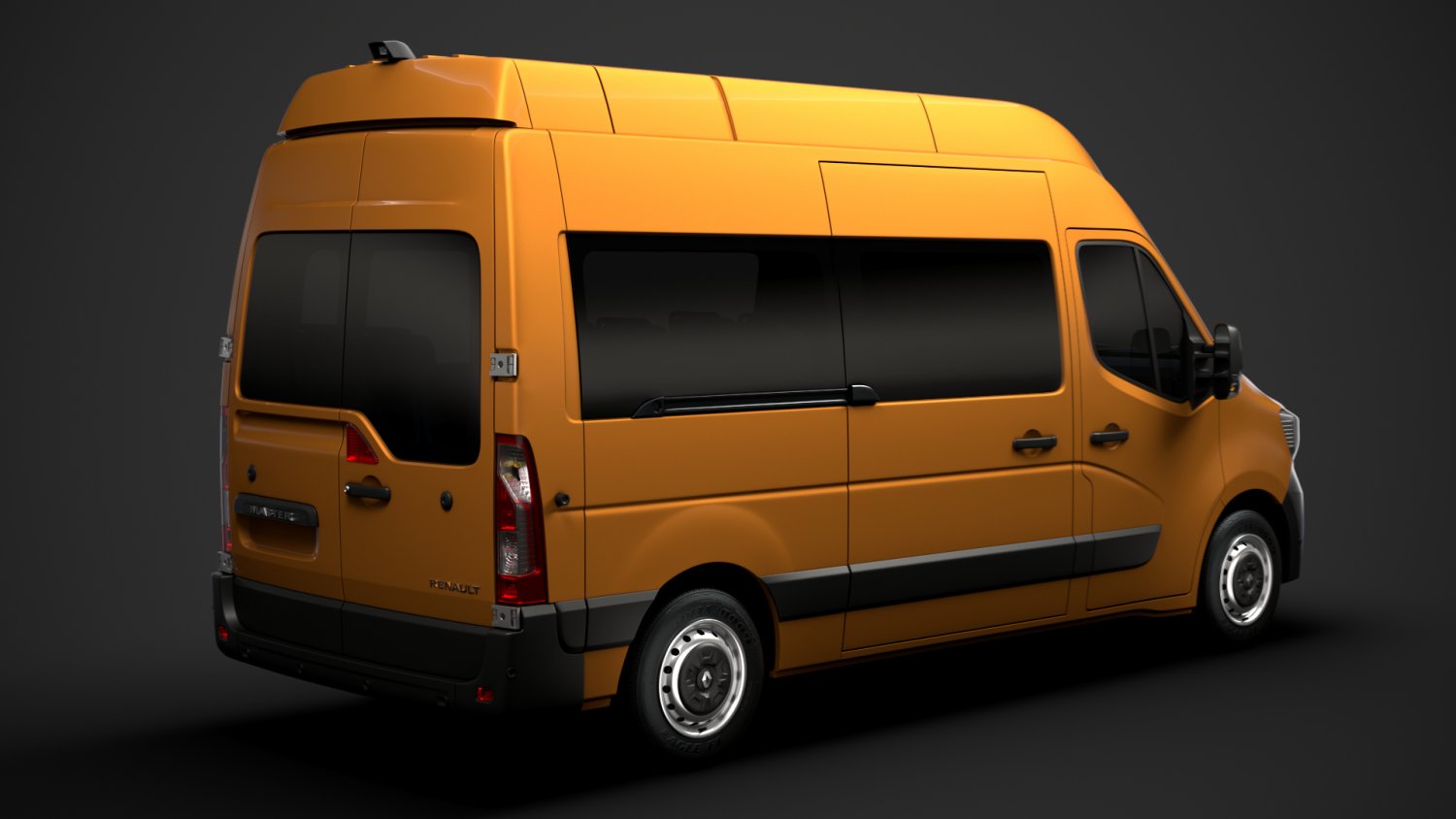 Renault Master L2h3 Minibus 2020 3d Model In Bus 3dexport