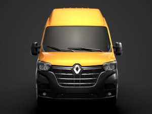 renault master l2h3 minibus 2020 Modèle 3D