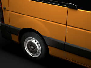 renault master l2h3 minibus 2020 Modèle 3D