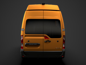 renault master l2h3 minibus 2020 Modèle 3D