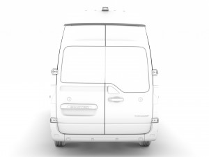 renault master l2h3 minibus 2020 Modèle 3D