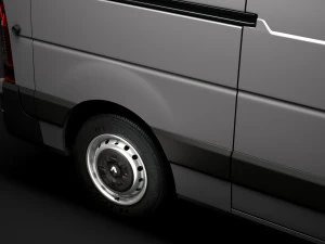 renault master l2h3 van 2020 3D Model