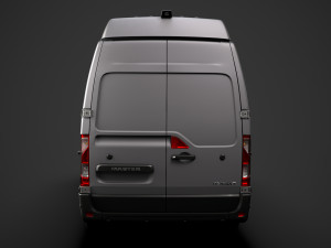 renault master l2h3 van 2020 3D 모델