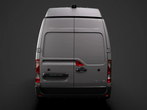 renault master l2h3 van 2020 3D Model