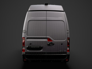 renault master l2h3 van 2020 3D 모델