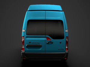 vauxhall movano l2h3 minibus 2020 3D Model
