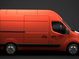 vauxhall movano l2h3 van 2020 3D Model