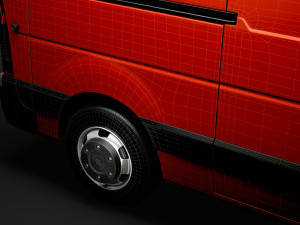 vauxhall movano l2h3 van 2020 3D मॉडल