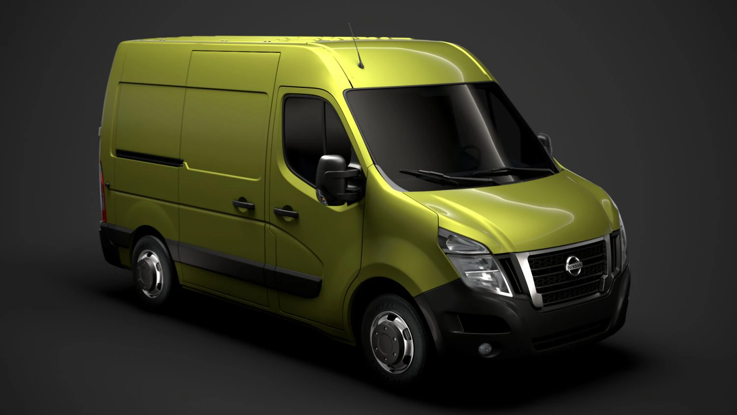 nissan nv 400 l1h2 van 2020 3D Model .c4d .max .obj .3ds .fbx .stl .blend
