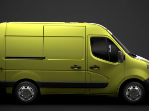nissan nv 400 l1h2 van 2020 3D Model