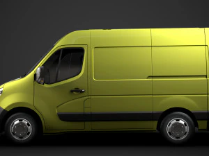 nissan nv 400 l1h2 van 2020 3D Model