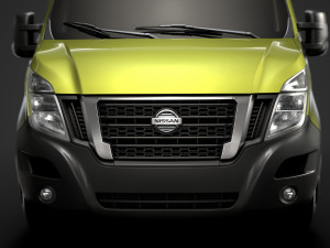 nissan nv 400 l1h2 van 2020 3D-Modell