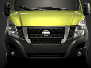 nissan nv 400 l1h2 van 2020 3D Model
