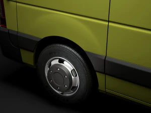 nissan nv 400 l1h2 van 2020 3D Model