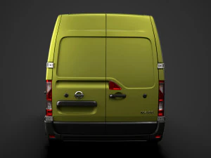 nissan nv 400 l1h2 van 2020 3D Model