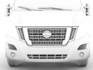 nissan nv 400 l1h2 van 2020 3D Model