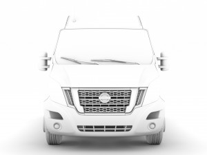 nissan nv 400 l1h2 van 2020 3D-Modell