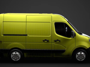 nissan nv 400 l1h2 van 2020 3D Model