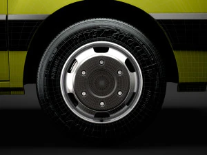 nissan nv 400 l1h2 van 2020 3D Model
