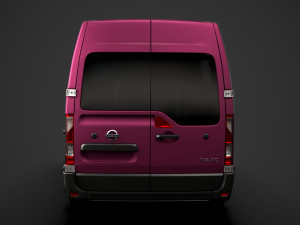 nissan nv 400 l1h2 windowvan 2020 3Dモデル