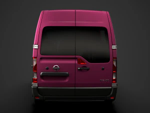 nissan nv 400 l1h2 windowvan 2020 3D Model