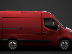 opel movano l1h2 van 2020 3D 模型