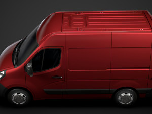 opel movano l1h2 van 2020 3D 模型
