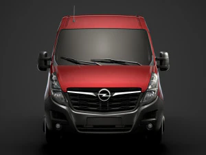 opel movano l1h2 van 2020 3D Model