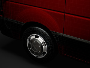 opel movano l1h2 van 2020 3D 模型