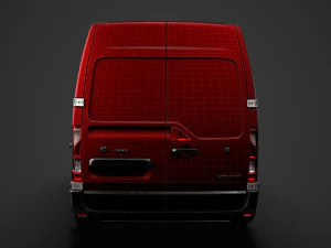 opel movano l1h2 van 2020 3D Model