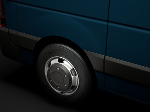 opel movano l1h2 windowvan 2020 Modelo 3D