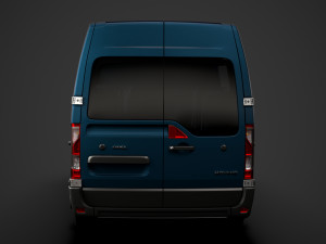opel movano l1h2 windowvan 2020 Modelo 3D