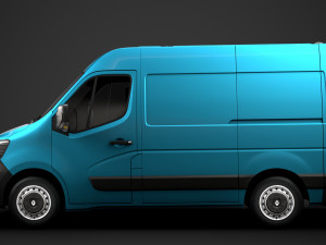 renault master l1h2 van 2020 Modèle 3D