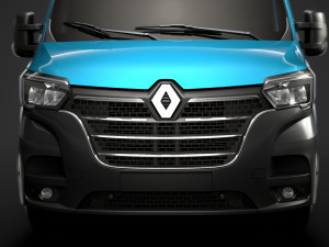 renault master l1h2 van 2020 Modèle 3D