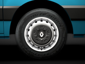 renault master l1h2 van 2020 Modèle 3D