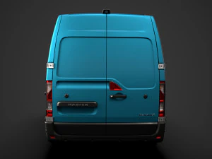 renault master l1h2 van 2020 3D Model