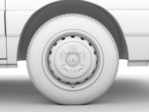 renault master l1h2 van 2020 Modèle 3D