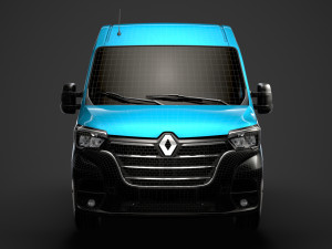 renault master l1h2 van 2020 Modèle 3D