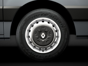 renault master l1h2 windowvan 2020 3D Модель