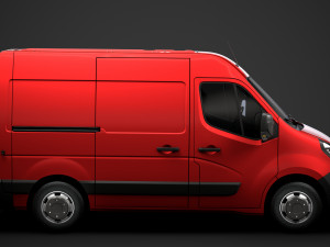 vauxhall movano l1h2 van 2020 3D 模型